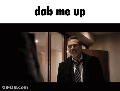 Man In Suit And Tie Dab Me Up GIF