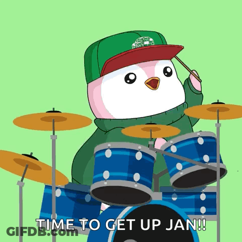 Man In Suit And Tie Dancing With Josh On Screen GIF