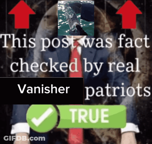 Man In Suit And Tie Fact Checked GIF