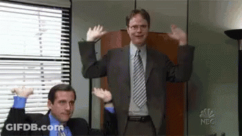 Man In Suit And Tie Feet Up On Desk GIF