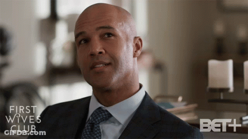 Man In Suit And Tie First Wives Club Advertisement GIF