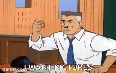 Man In Suit And Tie Fist Pumping I Want Pictures GIF