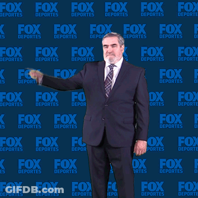 Man In Suit And Tie Fox Deportes Backdrop GIF