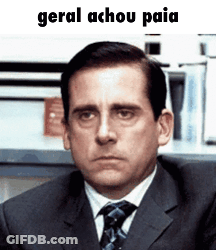 Man In Suit And Tie Geral Achou Paia GIF