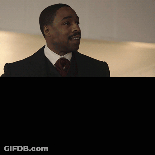 Man In Suit And Tie God Owns Sky GIF
