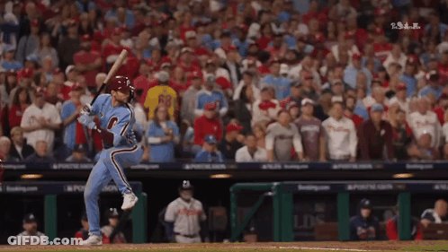 Man In Suit And Tie In Crowd GIF