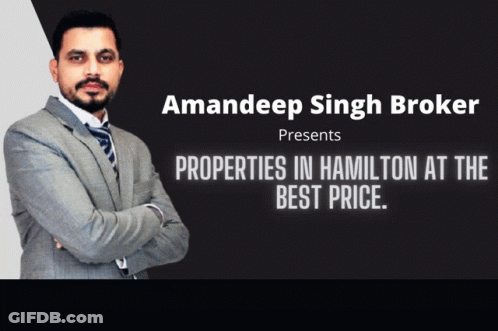 Man In Suit And Tie In Front Of Black Background Saying Amandeep Singh Broker GIF