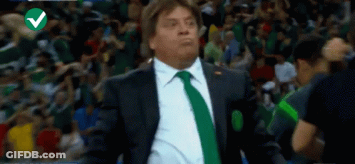 Man In Suit And Tie In Front Of Crowd GIF