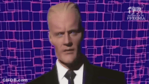 Man In Suit And Tie In Front Of Republique Francaise Fifidonia Background GIF