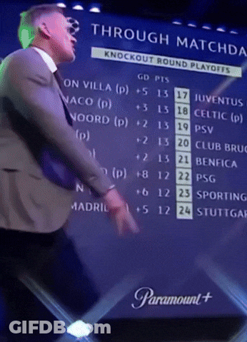 Man In Suit And Tie In Front Of Through Matches Screen GIF