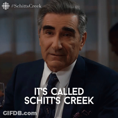 Man In Suit And Tie It's Called Schitt's Creek GIF