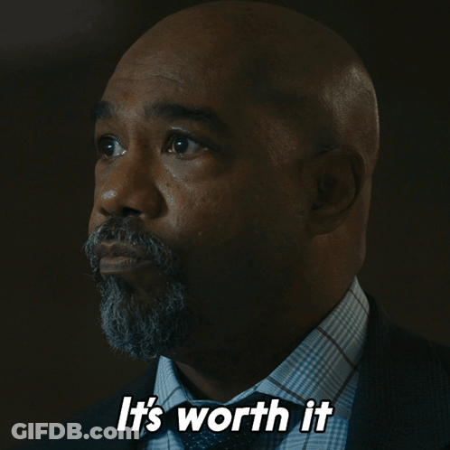 Man In Suit And Tie It's Worth It GIF