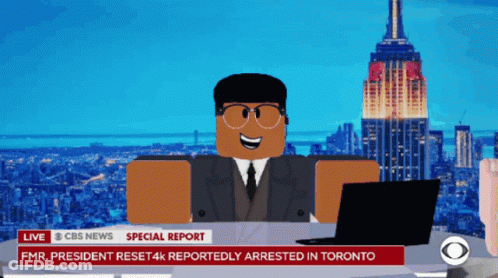 Man In Suit And Tie Laptop CBS News GIF