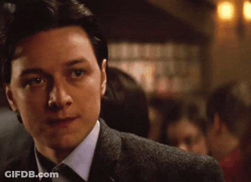 Man In Suit And Tie Looking GIF