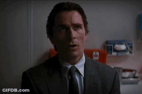 Man In Suit And Tie Looking Up GIF