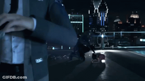 Man In Suit And Tie Mission Successful Sign GIF
