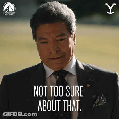 Man In Suit And Tie Not Too Sure About That GIF