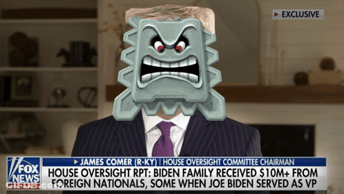 Man In Suit And Tie On Fox News Channel GIF