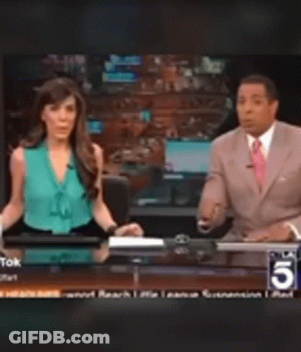 Man In Suit And Tie Pointing Funny Face GIF