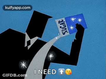Man In Suit And Tie Pouring Sugar Into Mouth GIF