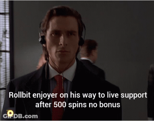 Man In Suit And Tie Rollbit Enjoyer On Way To Live Support GIF