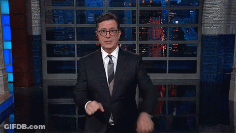 Man In Suit And Tie Saying Damn Right GIF