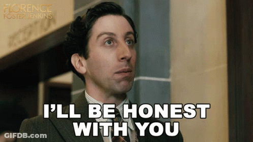 Man In Suit And Tie Saying I'll Be Honest With You GIF