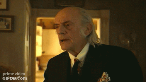 Man In Suit And Tie Saying Let's Go GIF