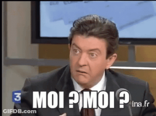 Man In Suit And Tie Saying Moi GIF