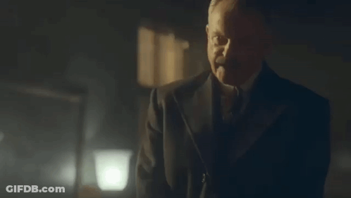 Man In Suit And Tie Saying Mr Winston Churchill Will Need To Hear Details GIF