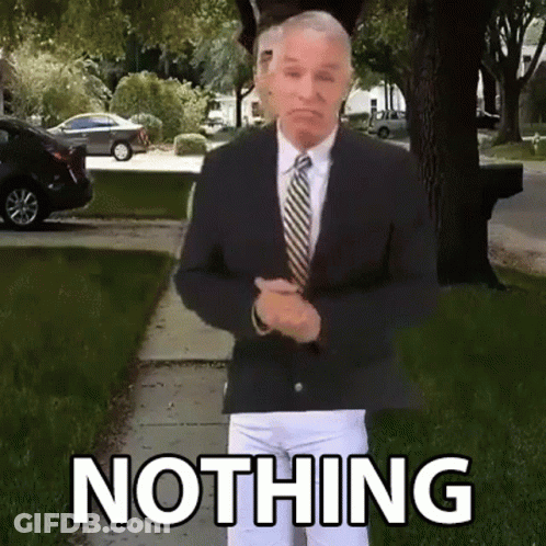 Man In Suit And Tie Saying Nothing GIF