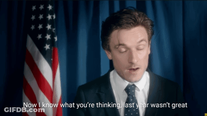 Man In Suit And Tie Saying Now I Know What You're Thinking GIF