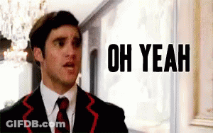 Man In Suit And Tie Saying Oh Yeah GIF