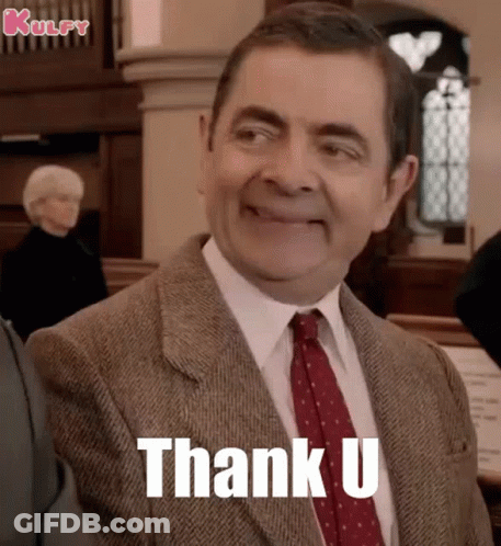 Man In Suit And Tie Saying Thank You GIF