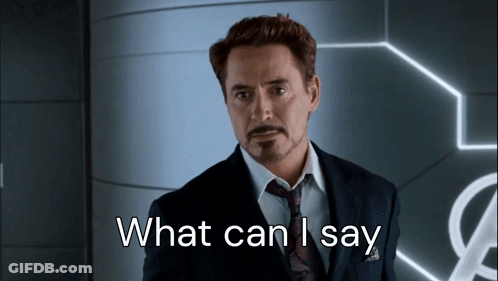 Man In Suit And Tie Saying What Can I Say GIF