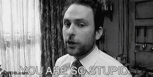 Man In Suit And Tie Saying You Are So Stupid GIF
