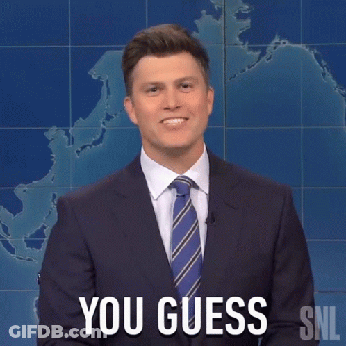 Man In Suit And Tie Saying You Guess GIF