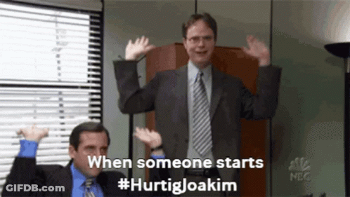 Man In Suit And Tie Says Hurtigloakin GIF
