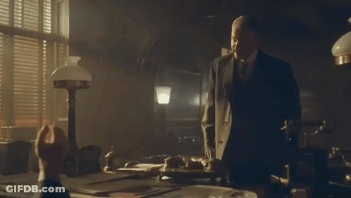 Man In Suit And Tie Says Indeed GIF