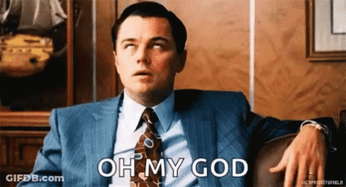 Man In Suit And Tie Says Oh My God GIF