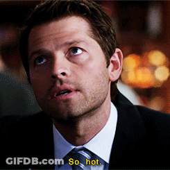 Man In Suit And Tie Says So Hot GIF