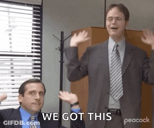 Man In Suit And Tie Says We Got This GIF