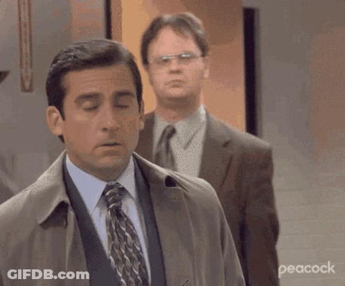 Man In Suit And Tie Says We Tried GIF