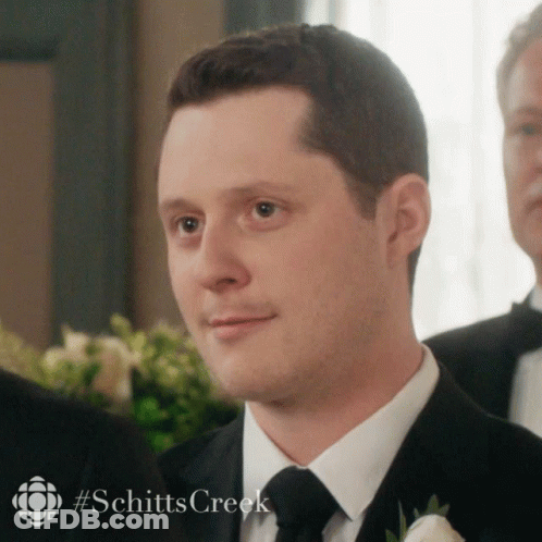 Man In Suit And Tie Schitts Creek GIF