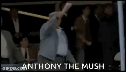 Man In Suit And Tie Screaming GIF