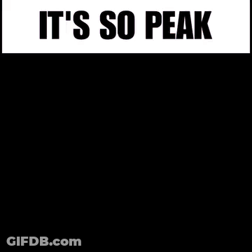 Man In Suit And Tie Screaming It's So Peak GIF