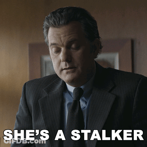 Man In Suit And Tie She Stalker GIF
