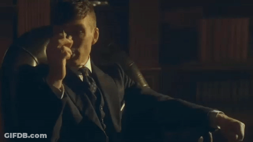 Man In Suit And Tie Smoking Cigar Says Your Plan Was Full Of Holes GIF