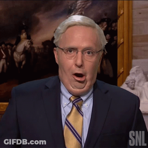 Man In Suit And Tie SNL GIF