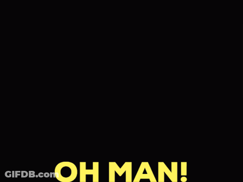 Man In Suit And Tie Standing Before Ocean Saying Oh Man GIF